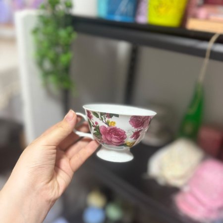 مج شاي مورد 🌺