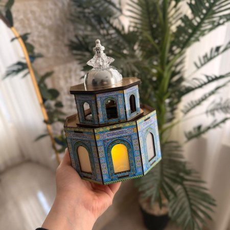 مبخرة الأقصى مع اضاءة 💙