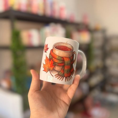 مج المشروبات الساخنه 🪵